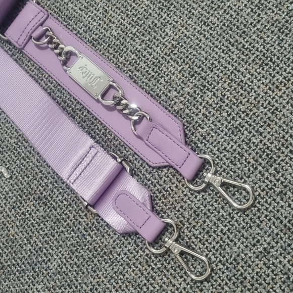 JUICY COUTURE Heritage 3pc Sporty Satchel Set in Lavender - Picture 5 of 17